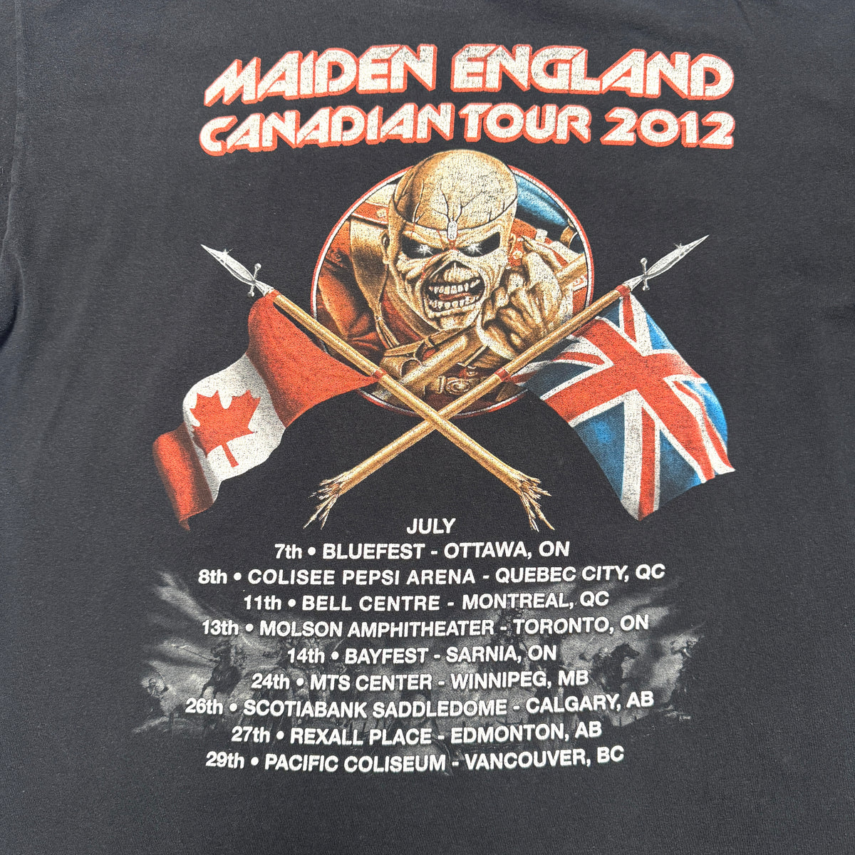 2000s Iron Maiden "Faded" Size: XL