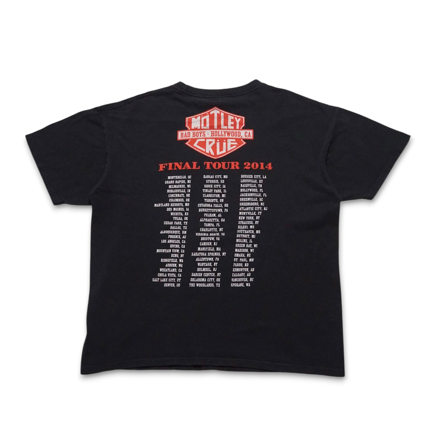 2000s Motley Crue "Final Tour" Size: L