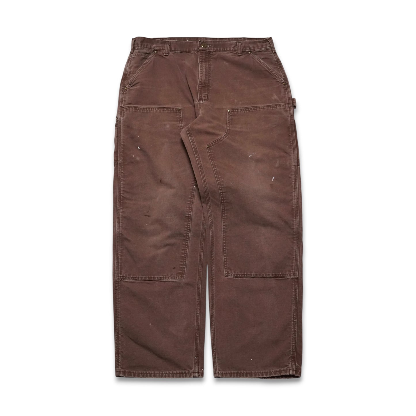 1990s Carhartt Double Knee "Brown" Size: 37W/32L