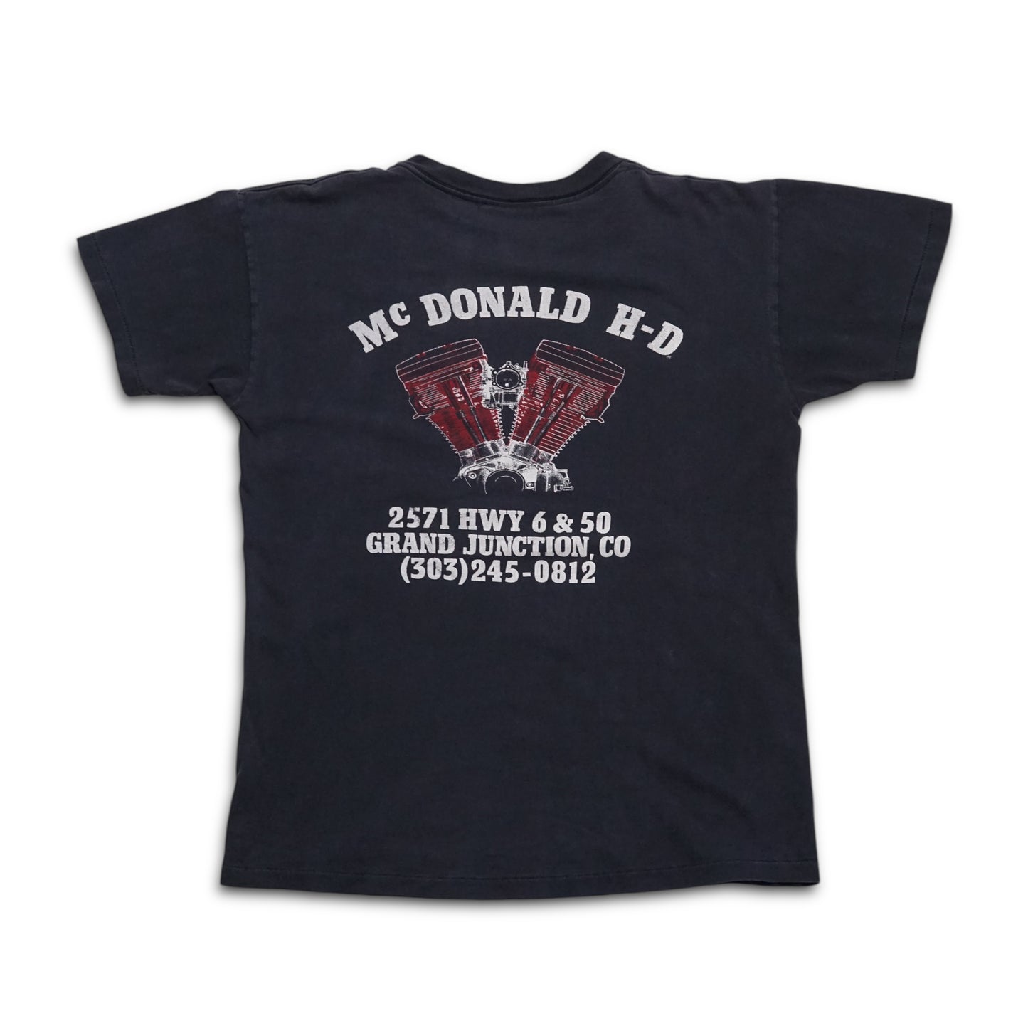 1980s Harley Davidson "Fairweather" Size: S