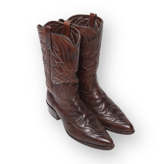 1980s Durango Cowboy Boot “Brown” Size: 9.5M