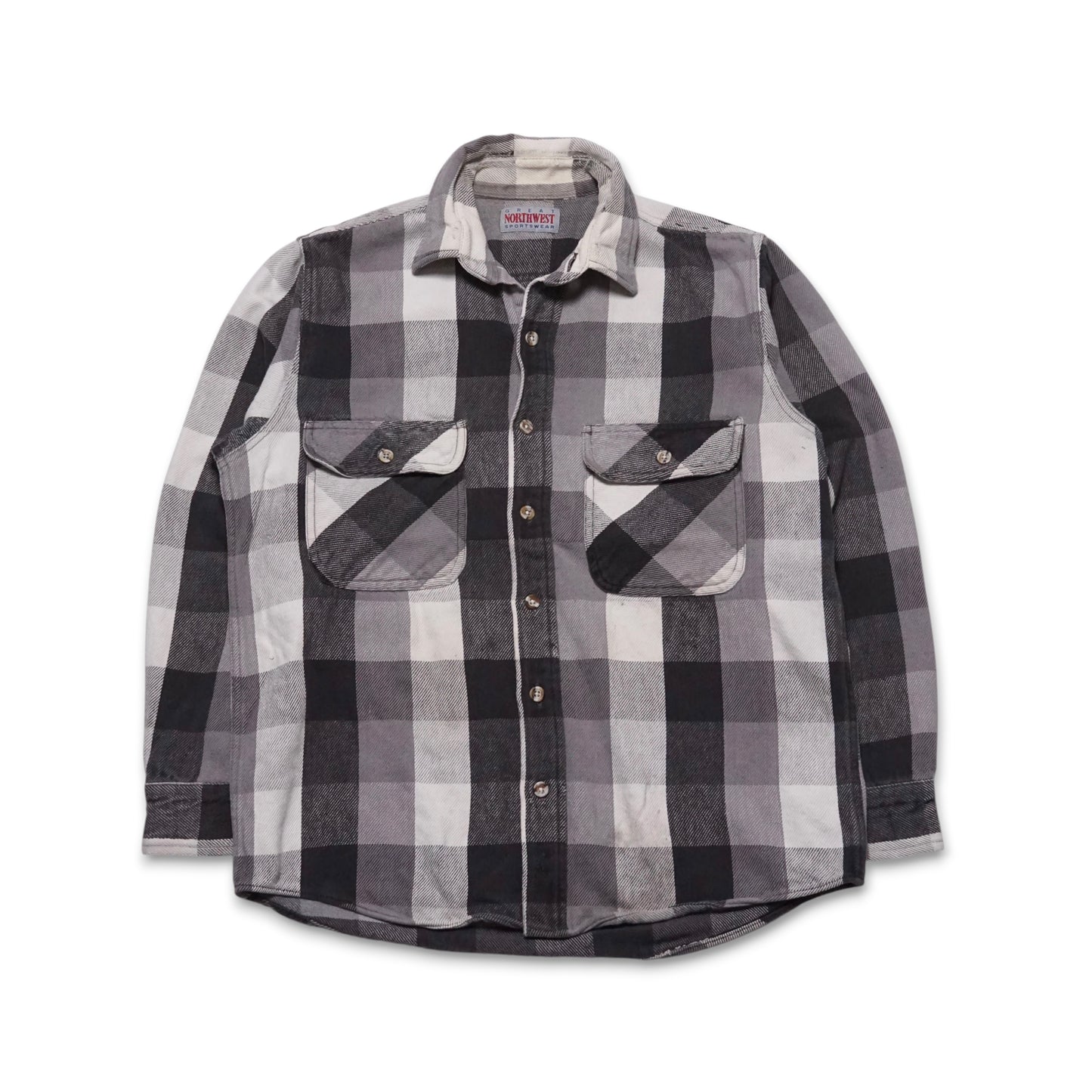 1990s North West Cotton Flannel Size: M