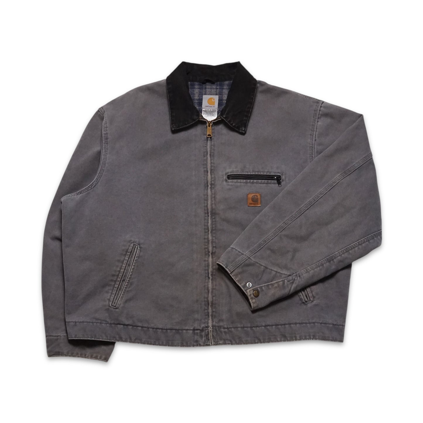 2000s Carhartt Detroit Jacket "Grey" Size: XXL