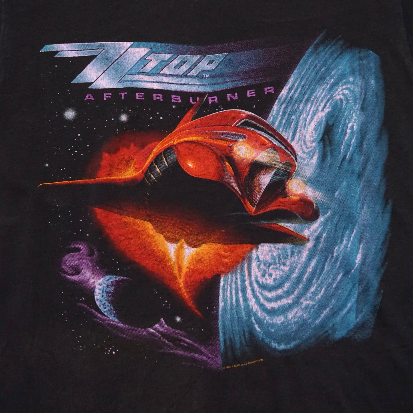 1980s ZZ Top "After Burner" Size: S
