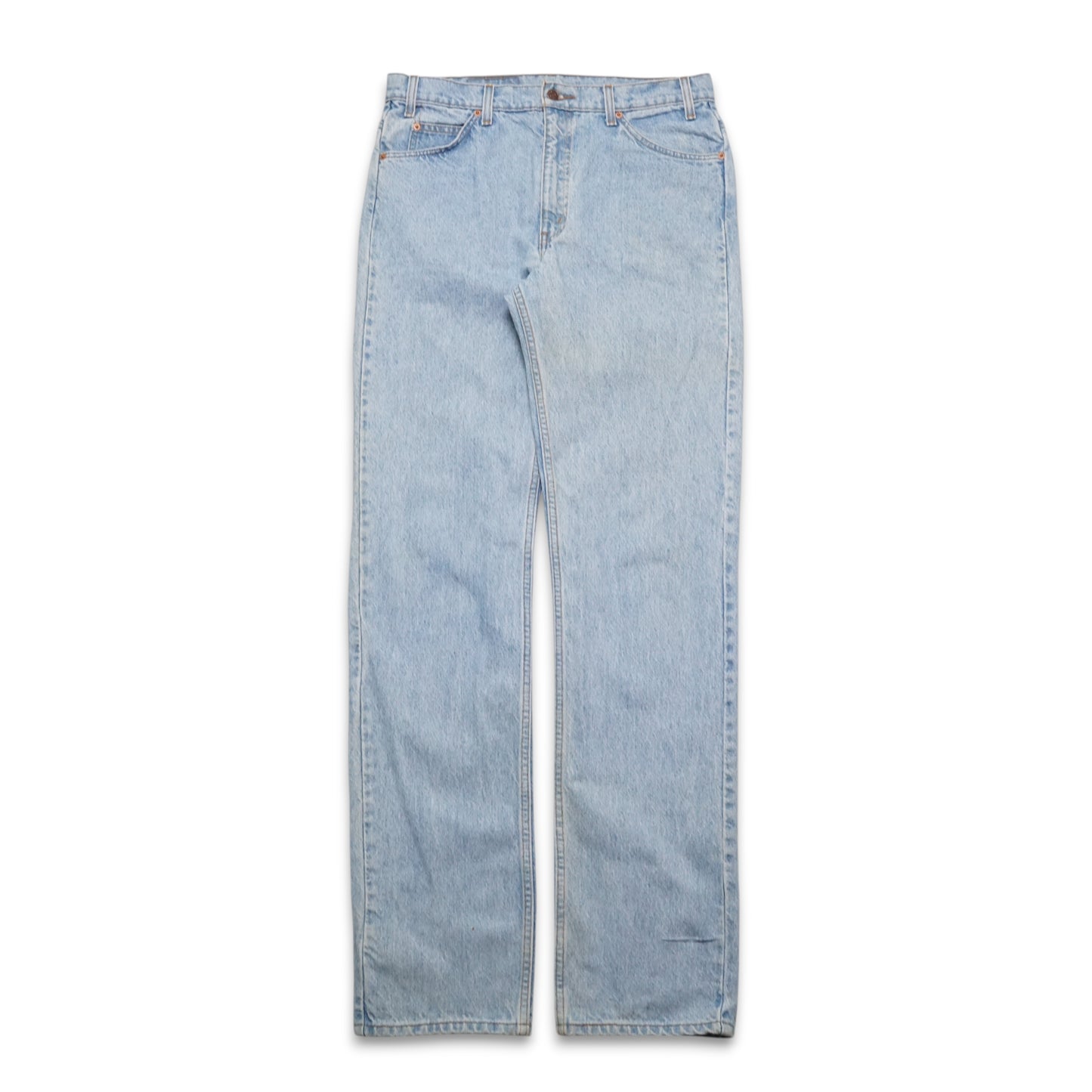 1990s Levi 505 Orange Tab "Light Wash" Size: 35W/37L