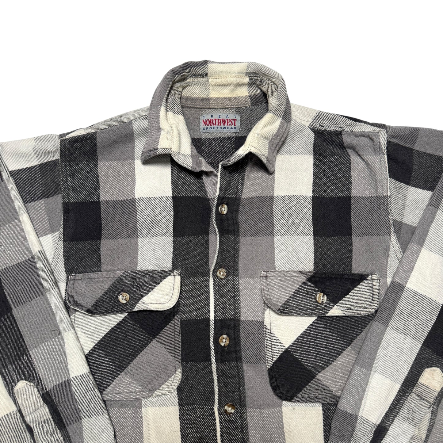 1990s North West Cotton Flannel Size: M