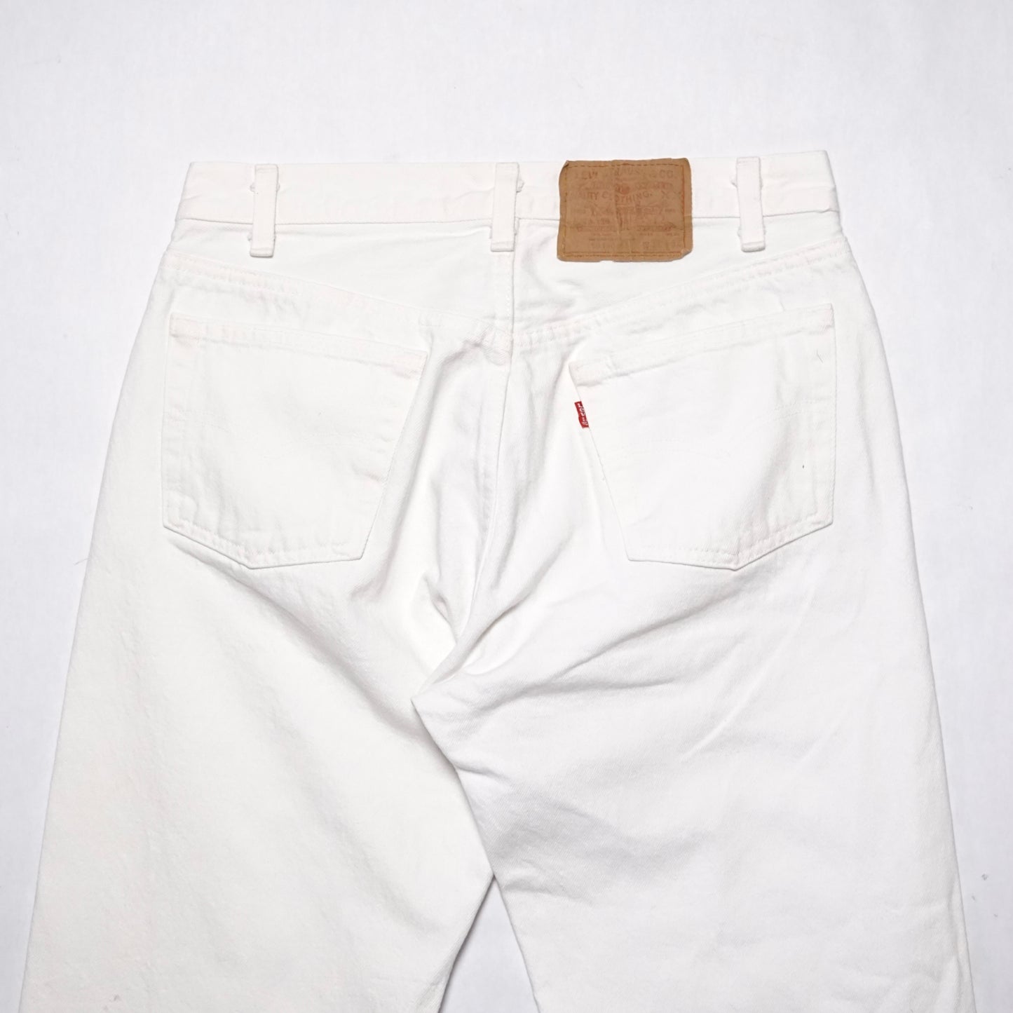 1980s Levi 501 "White" Size: 30W/34L