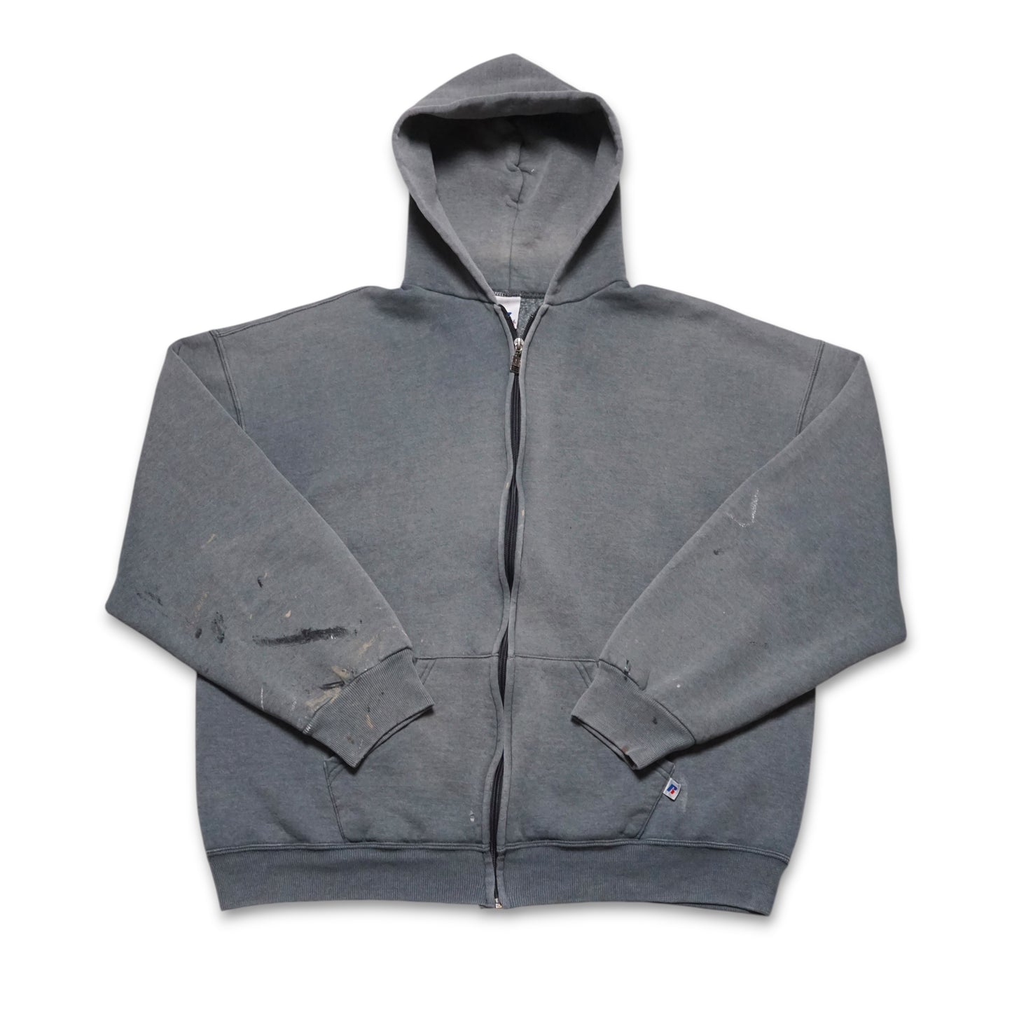 2000s Russell Athletic Zip Up "Sunfade" Size: L/XL