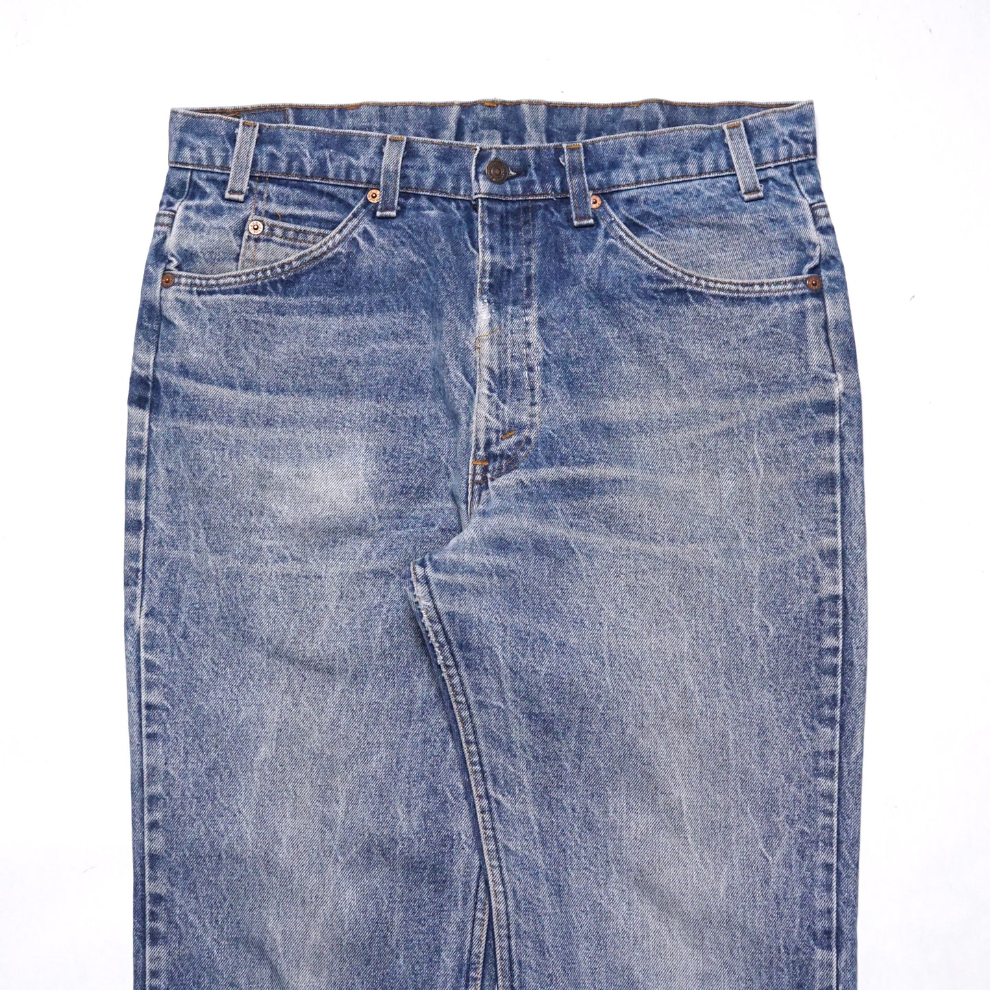 1980s Levi 517 Orange Tab "Stone" Size: 35W/32L