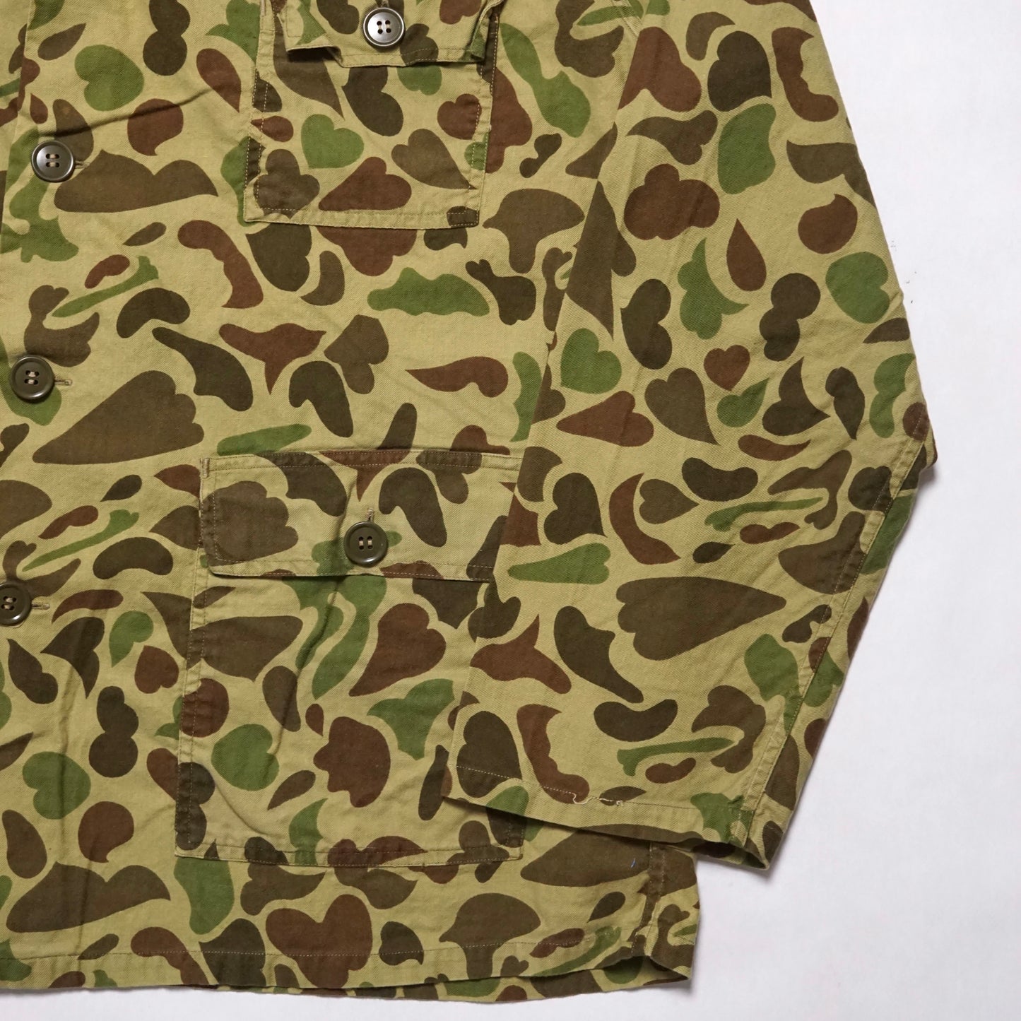 1970s Hunting Over Shirt "Camo" Size: L/XL