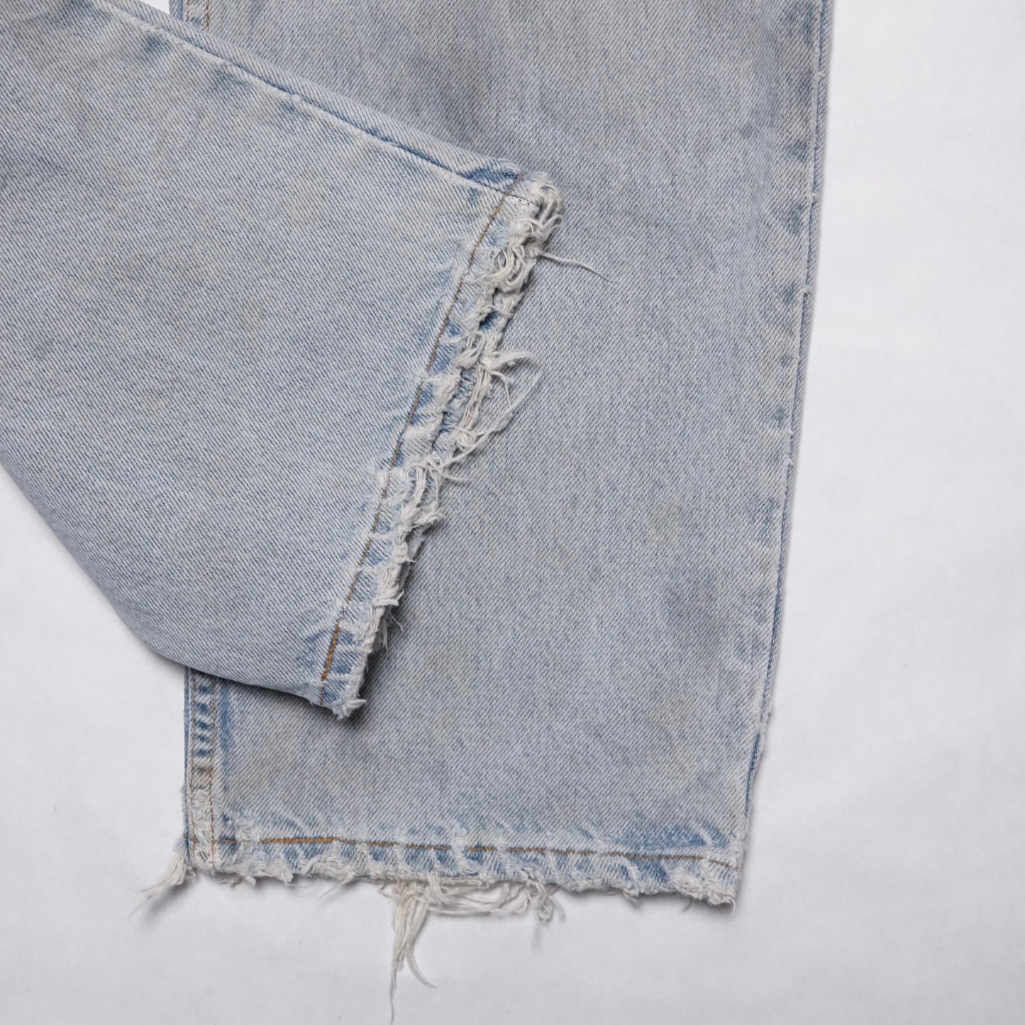 1990s Levi Denim "Thrashed" Size: 34W/30L