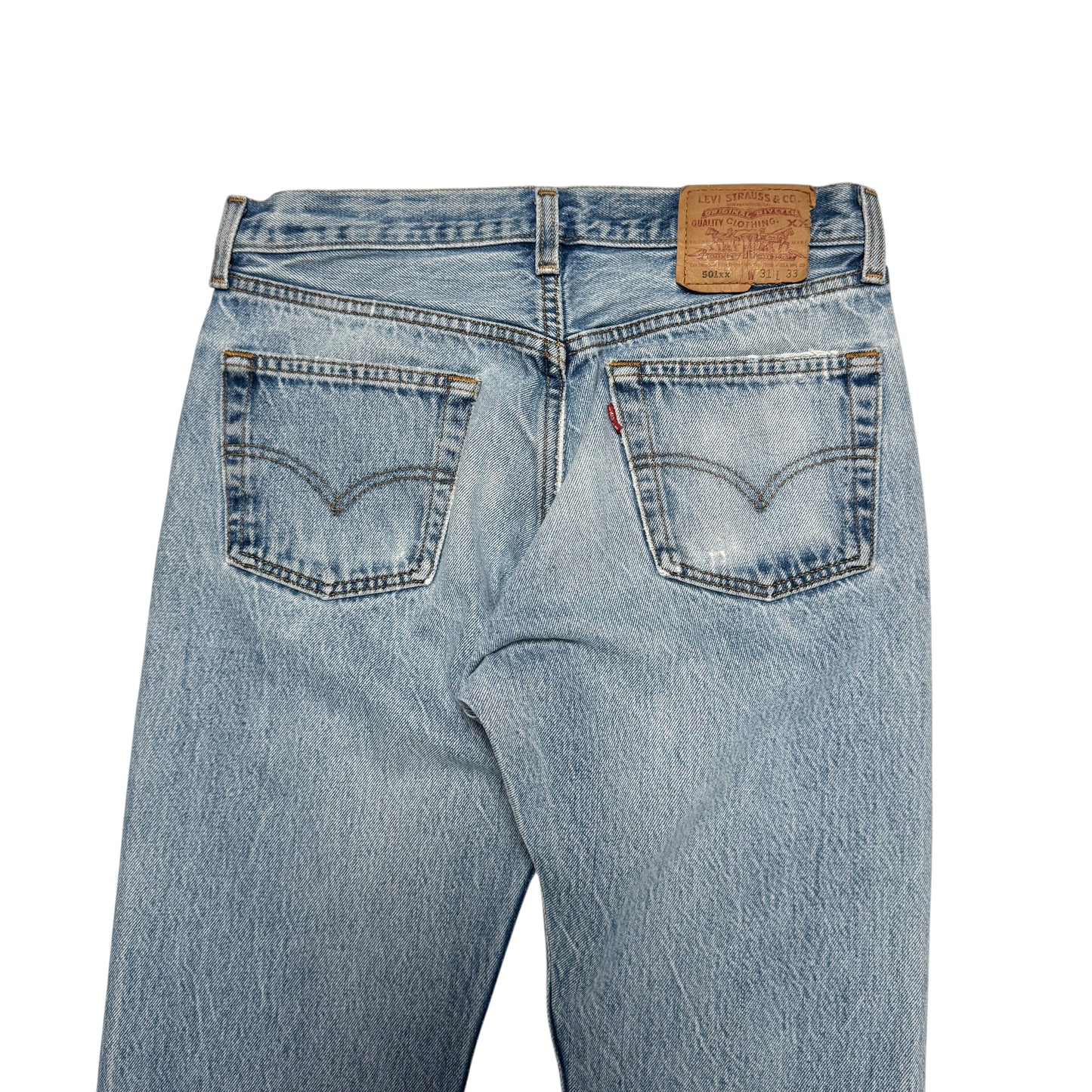 1990s Levi 501 "Repaired" Size: 30W/31L