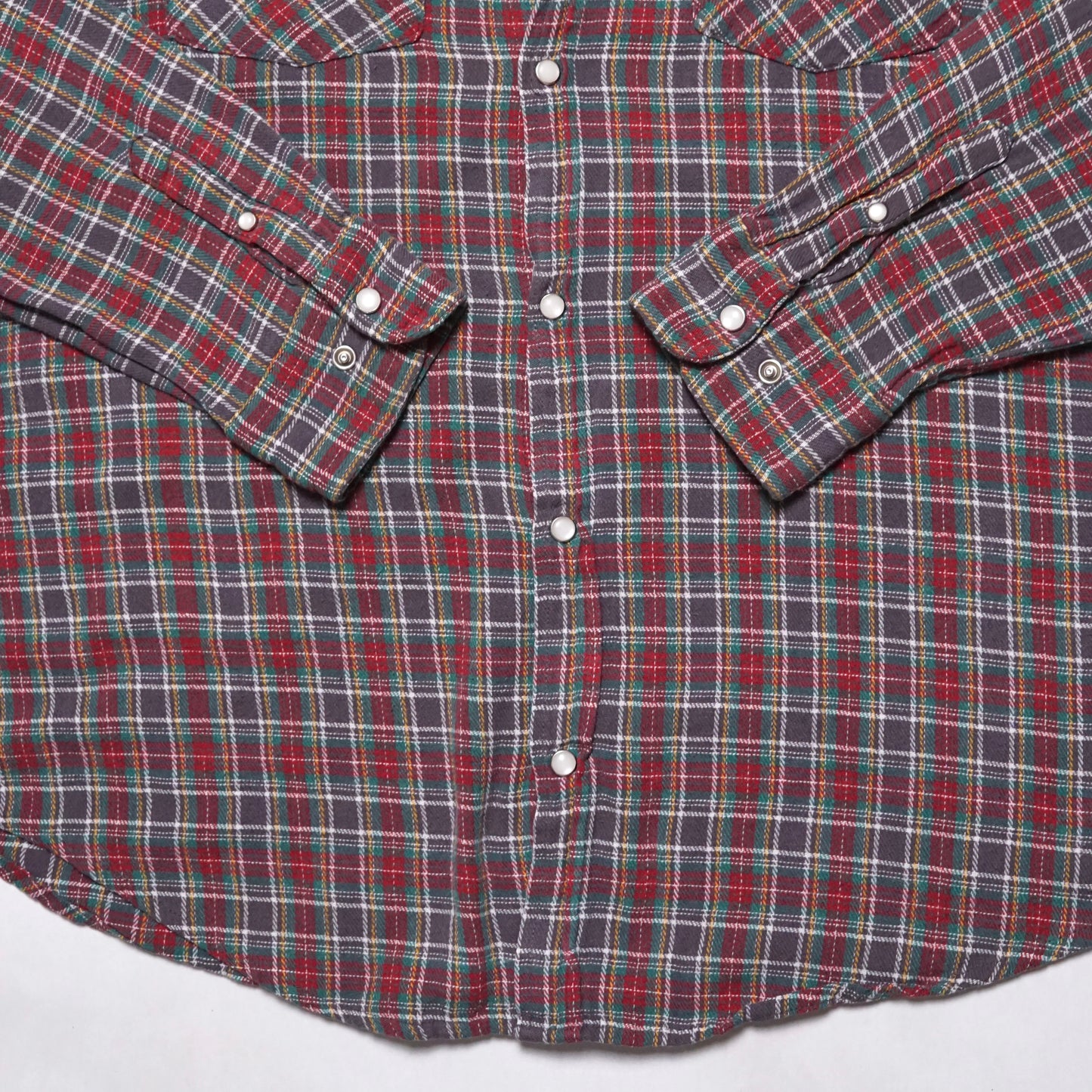 1980s Cotton Flannel Size: L/XL