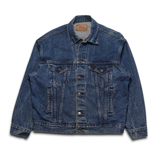 1980s Levi Type 3 Trucker Jacket "Stone" Size: M/L