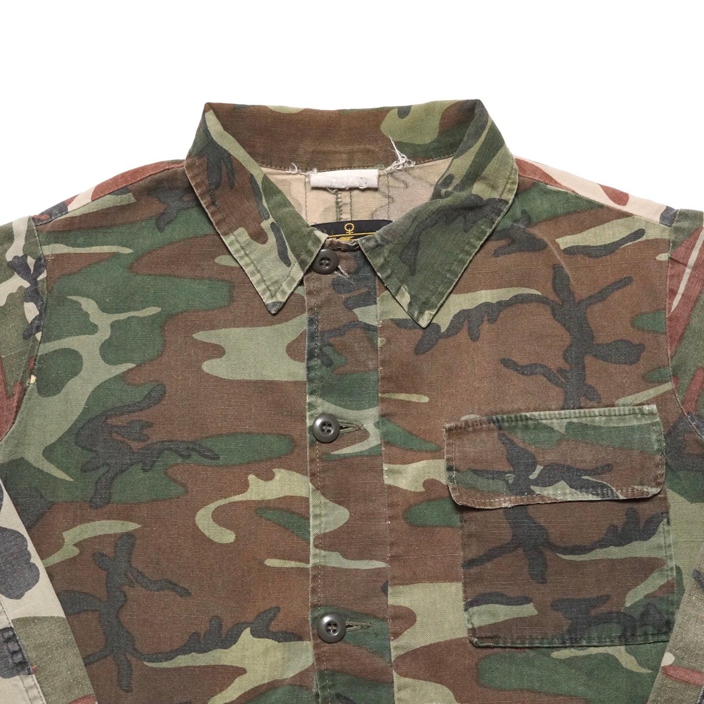 1970s Kmart Over Shirt "Camo" Size: M/L