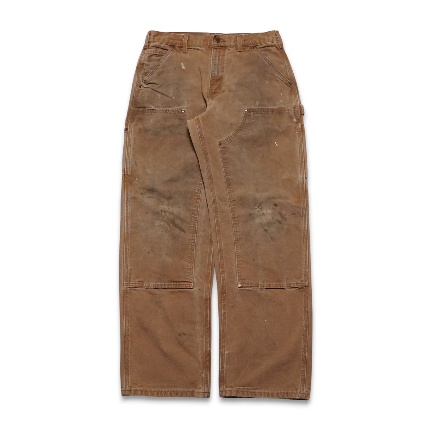 2000s Carhartt Double Knee "Khaki" Size: 31W/31L