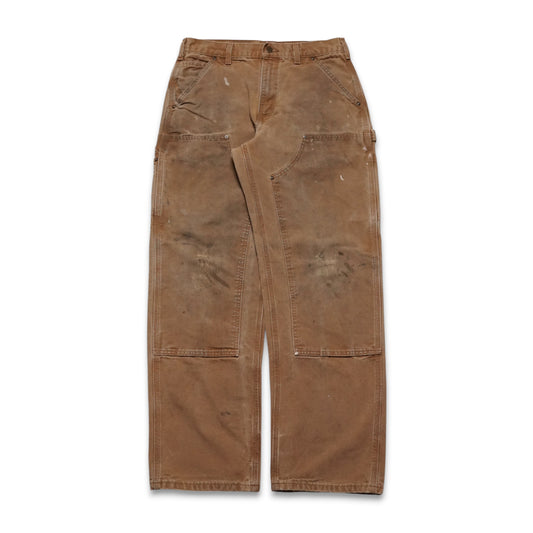 2000s Carhartt Double Knee "Khaki" Size: 31W/31L