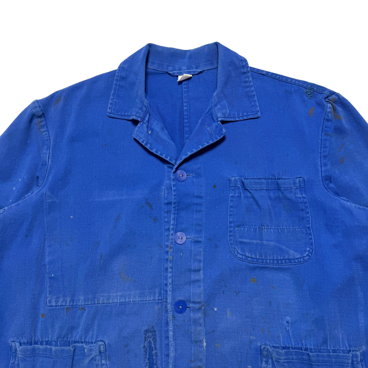 1970s French Chore Jacket "Faded" Size: L/XL