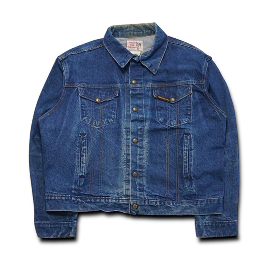 1970s Saddle King Denim Jacket Size: L/XL