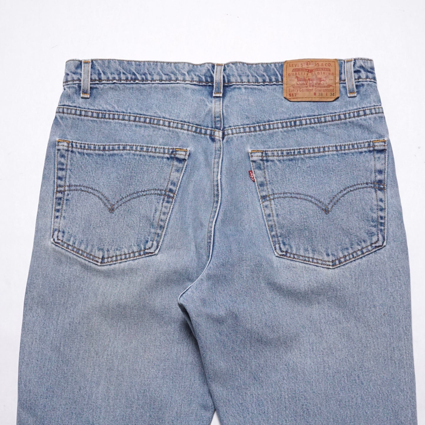 1990s Levi 517 "Light Wash" Size: 36W/34L