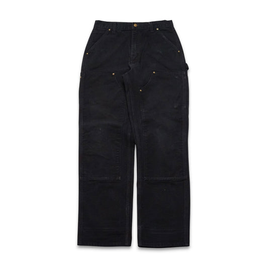 1990s Carhartt Double Knee "Black" Size: 30W/32L