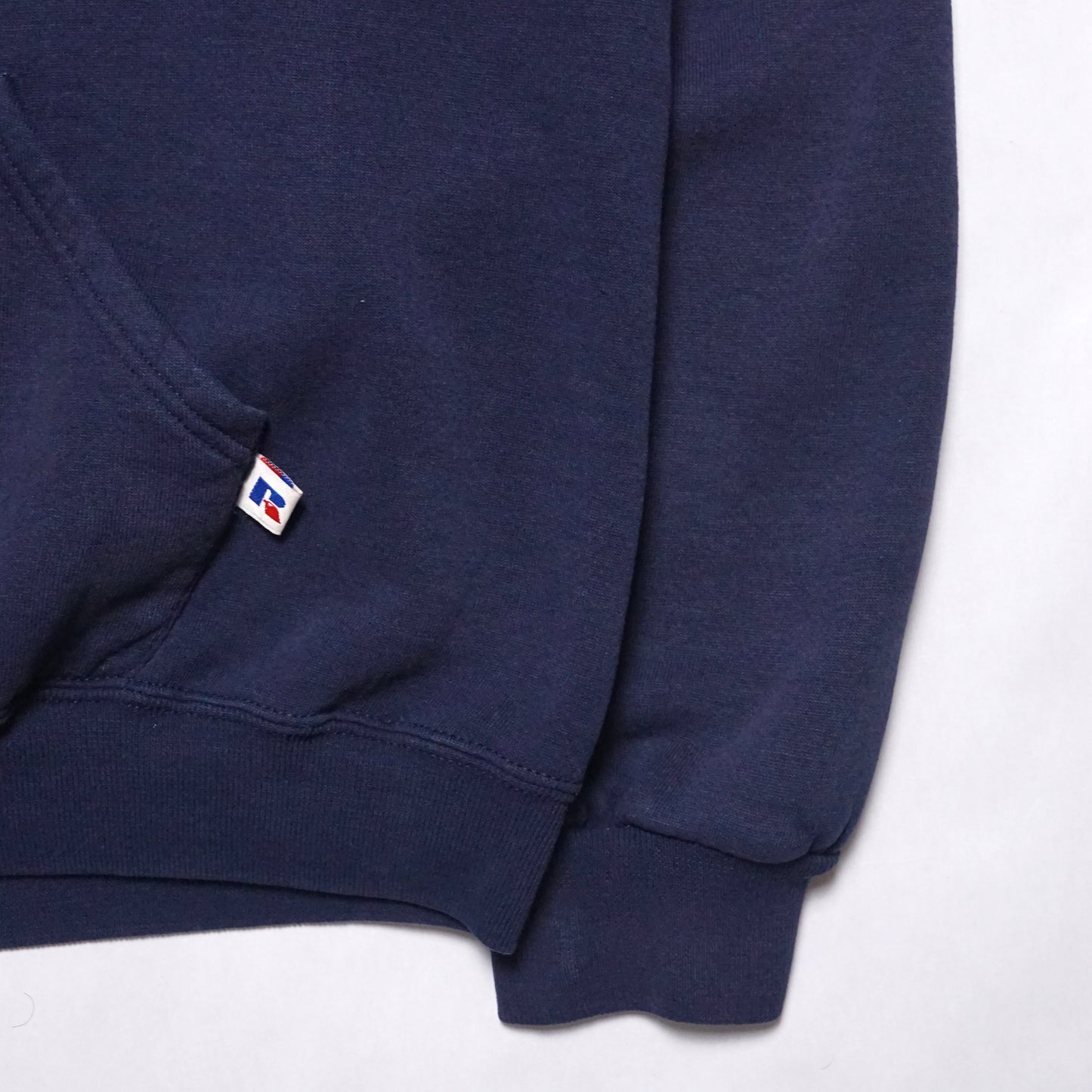 1990s Russell Athletic Hoodie "Navy" Size: XL