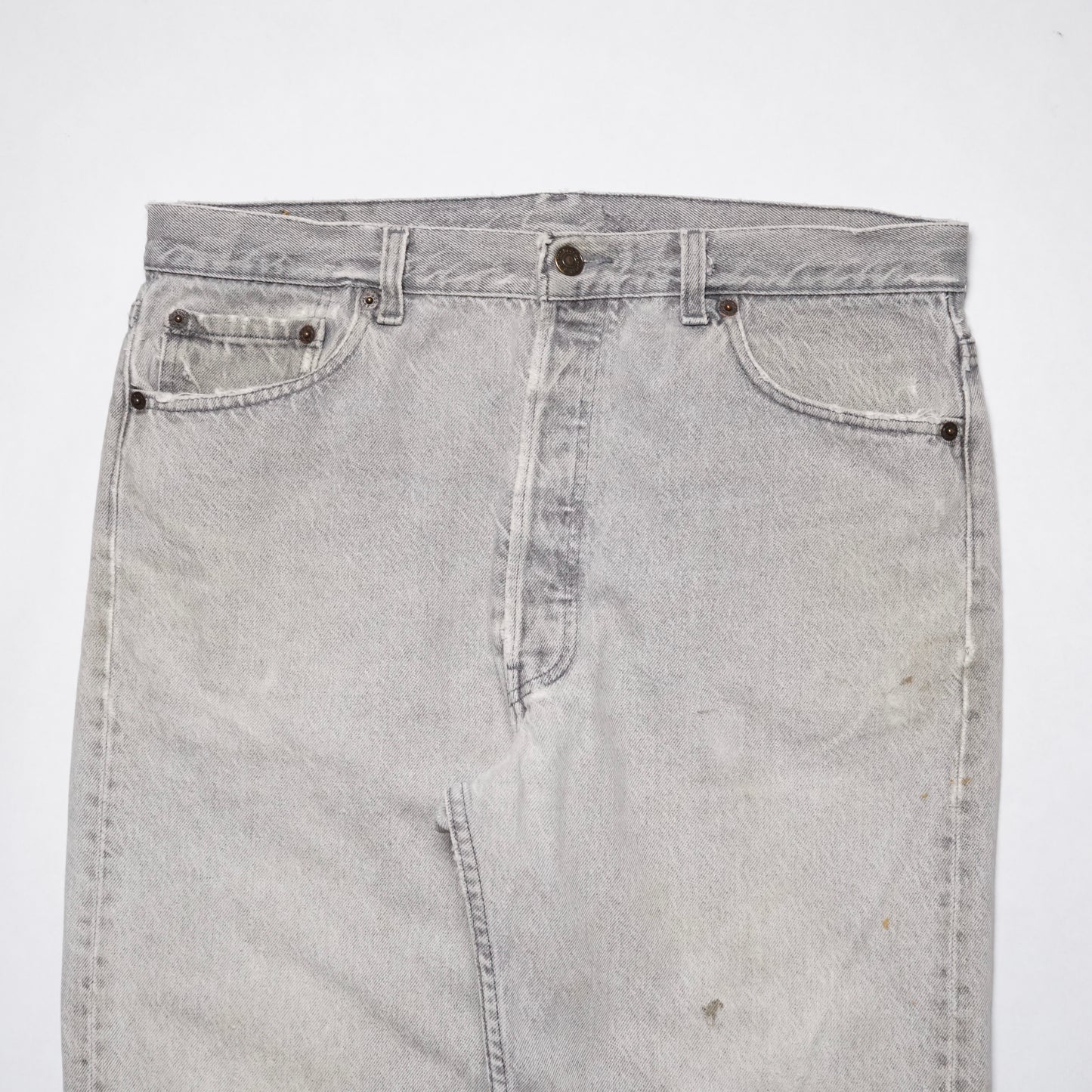 1980s Levi 501 "Cement" Size: 34W/30L
