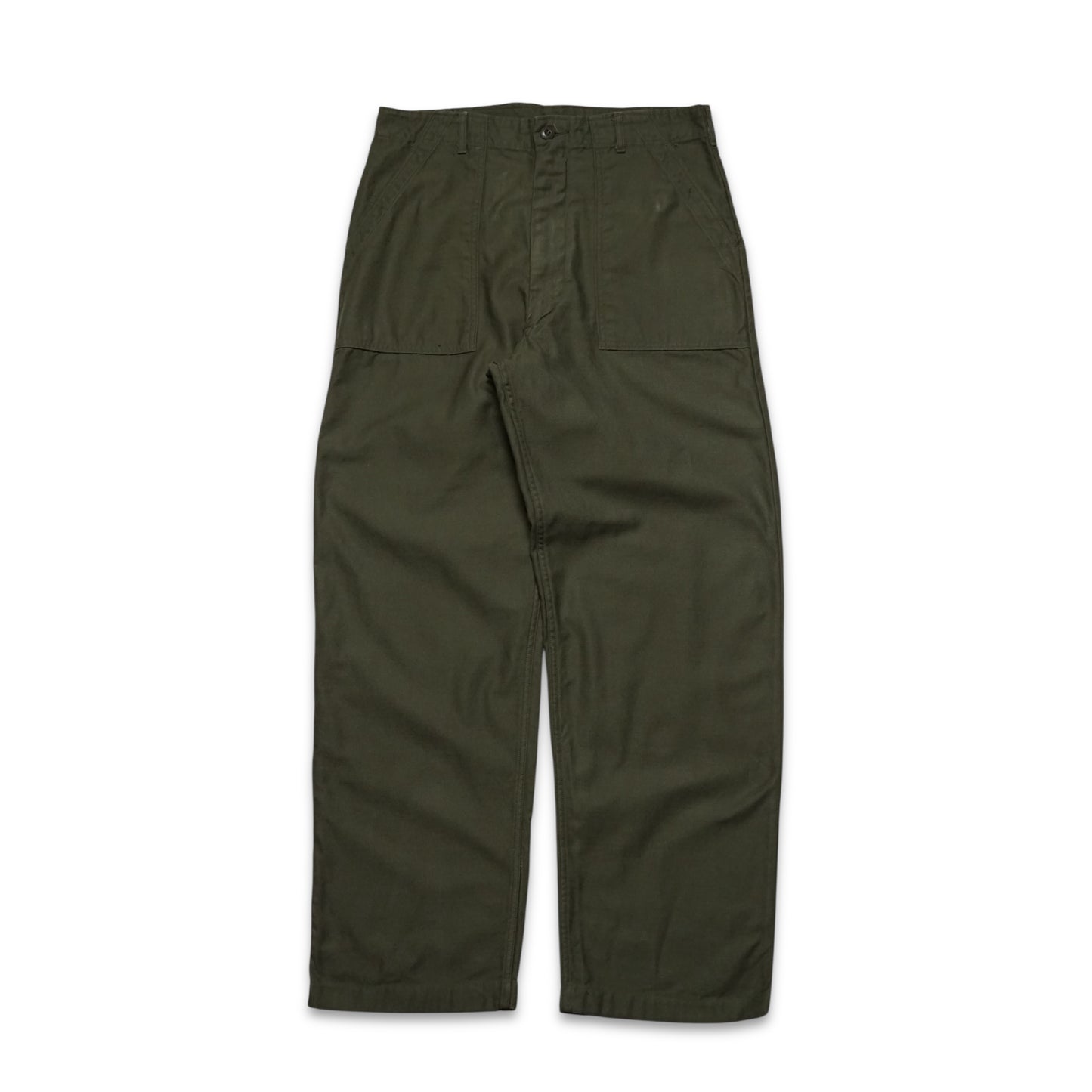 1960s Military OG-107 Fatigue Pant Size: 34W/32L