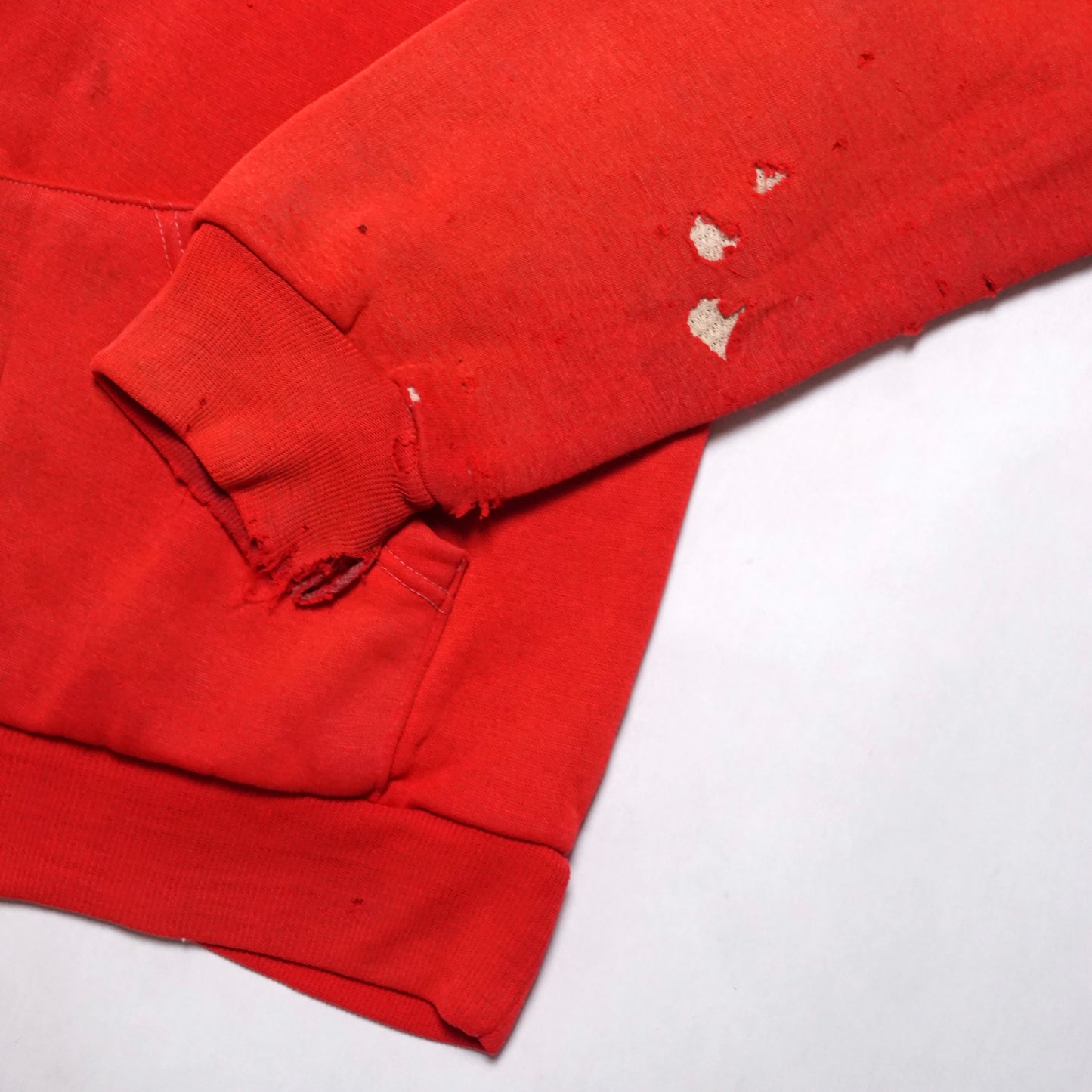 1970s Thermal Lined Zip Up "Red" Size: L/XL