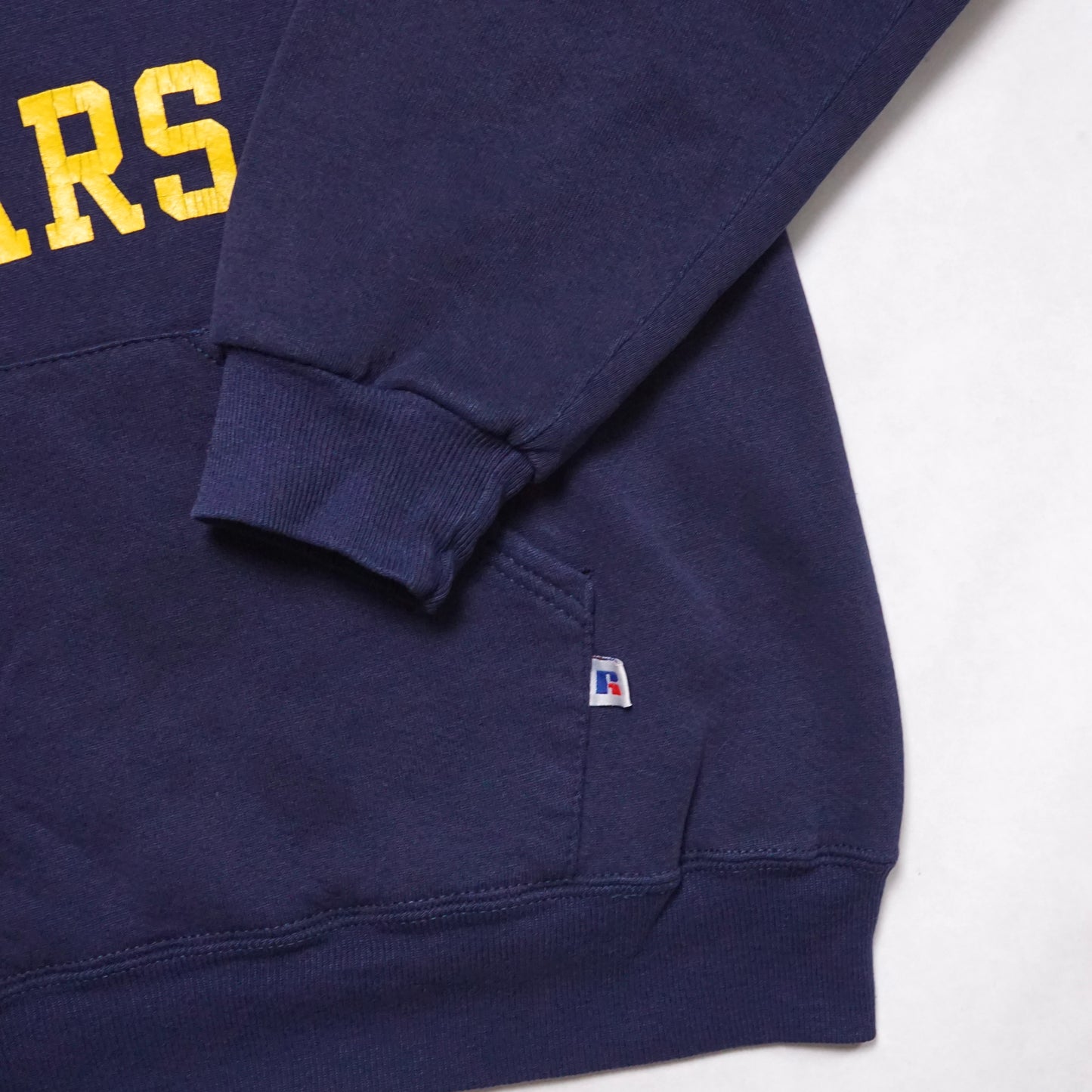 1990s Russell Athletic Hoodie "Canby" Size: L/XL