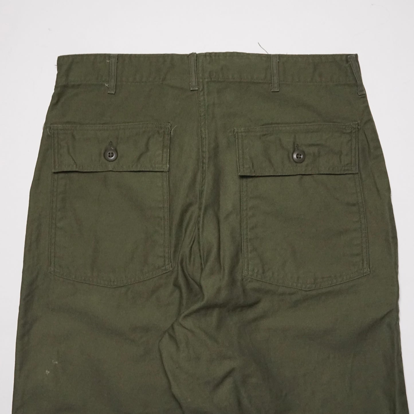 1960s Military OG-107 Fatigue Pant Size: 34W/32L