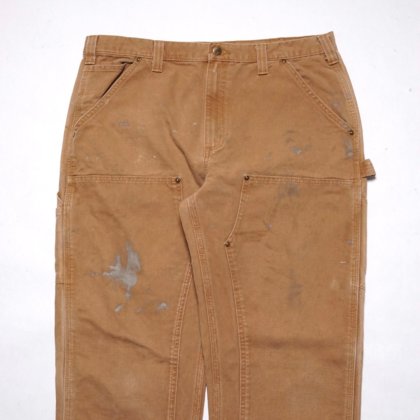 2000s Carhartt Double Knee "Paint Splatter" Size: 38W/34L