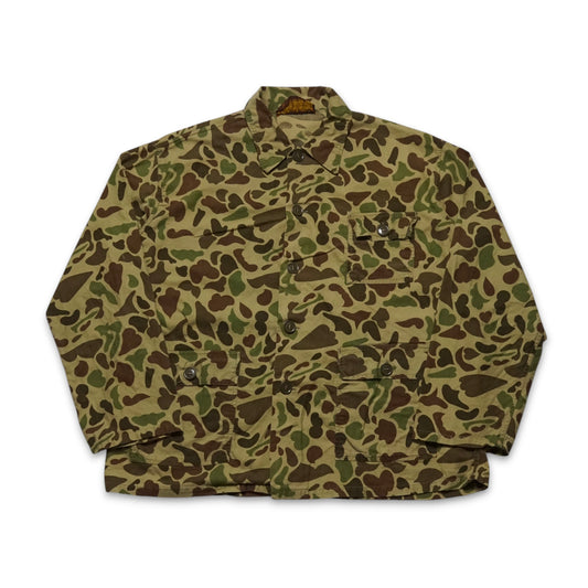 1970s Hunting Over Shirt "Camo" Size: L/XL