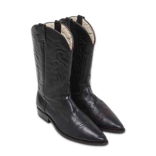 2000s Cowboy Boot "Black" Size: 9.5M