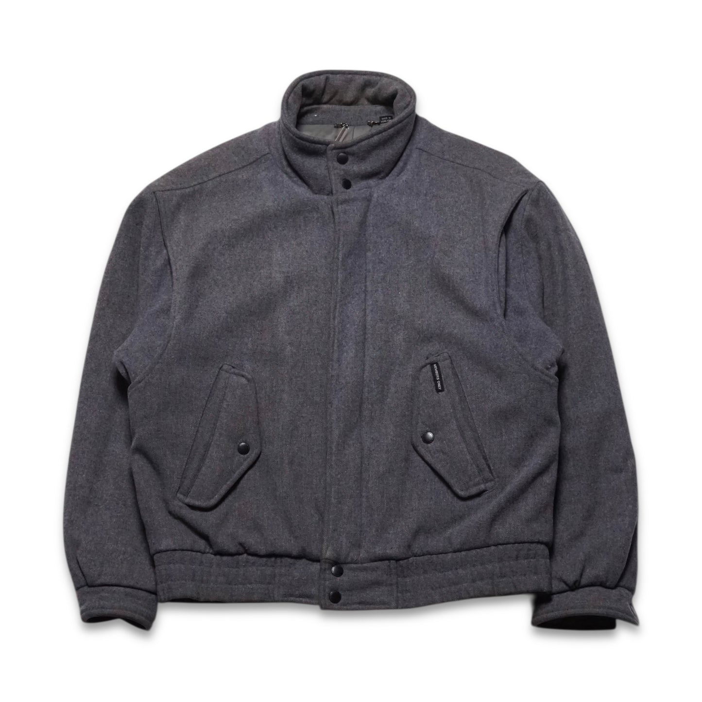 1980s Members Only Wool Bomber Jacket Size: M/L