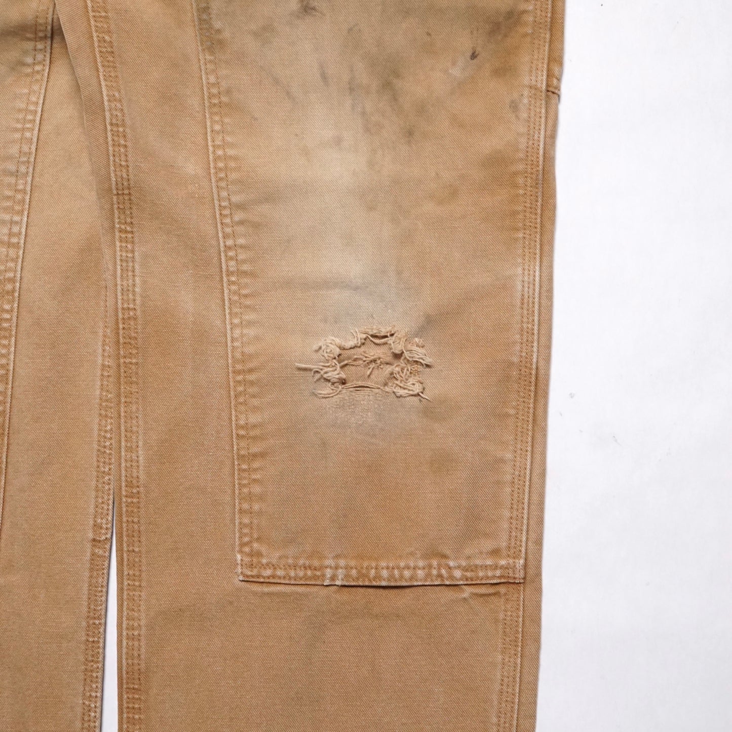 2000s Carhartt Double Knee "Khaki" Size: 33W/33L