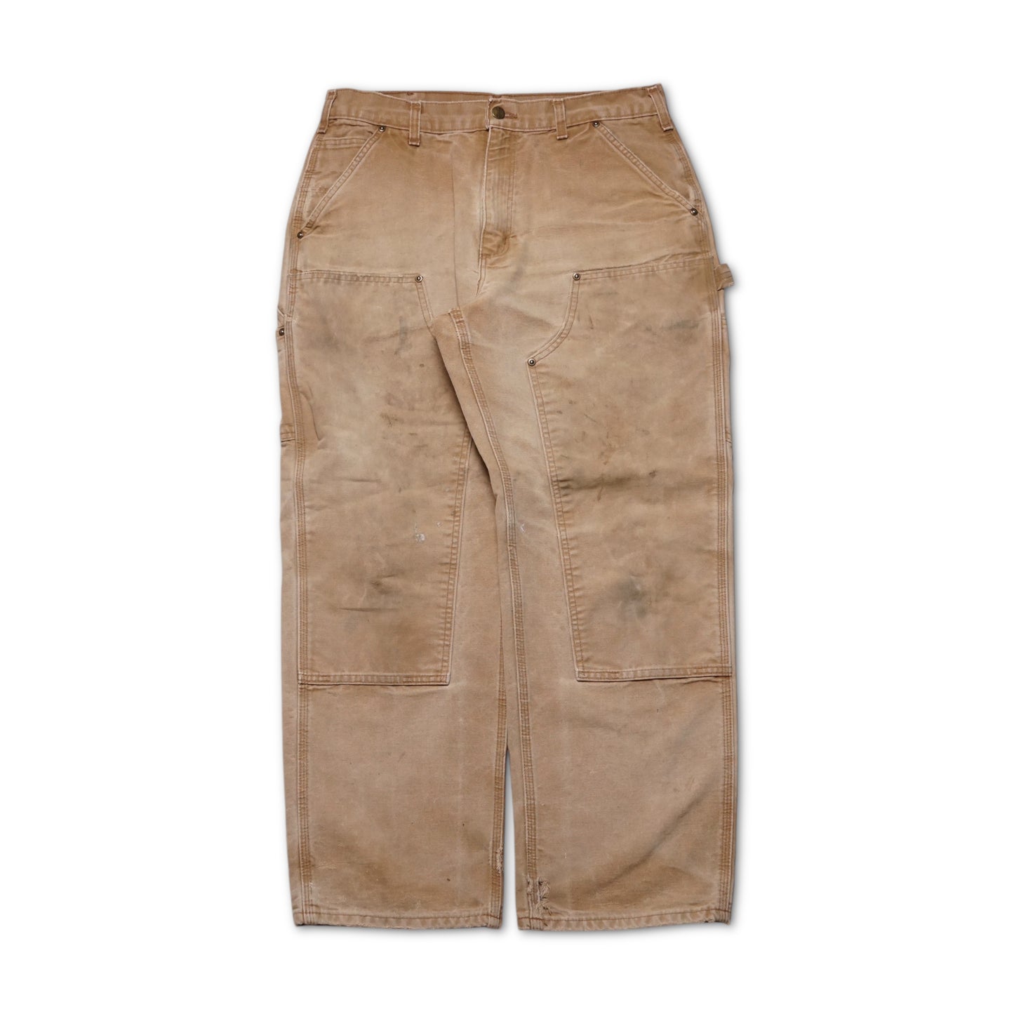 2000s Carhartt Double Knee "Khaki" Size: 32W/29L