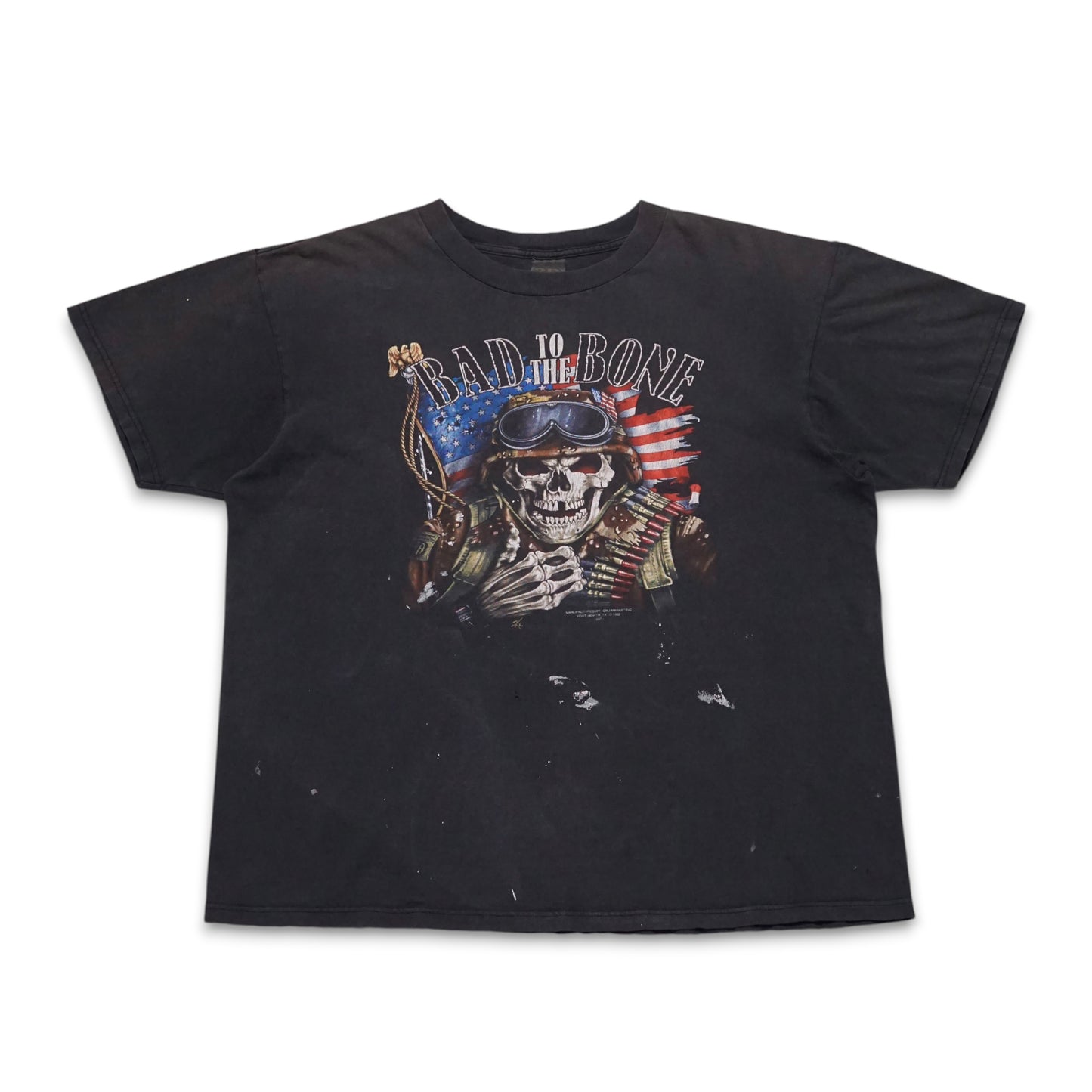 1990s Bad To The Bone "Faded" Size: L/XL