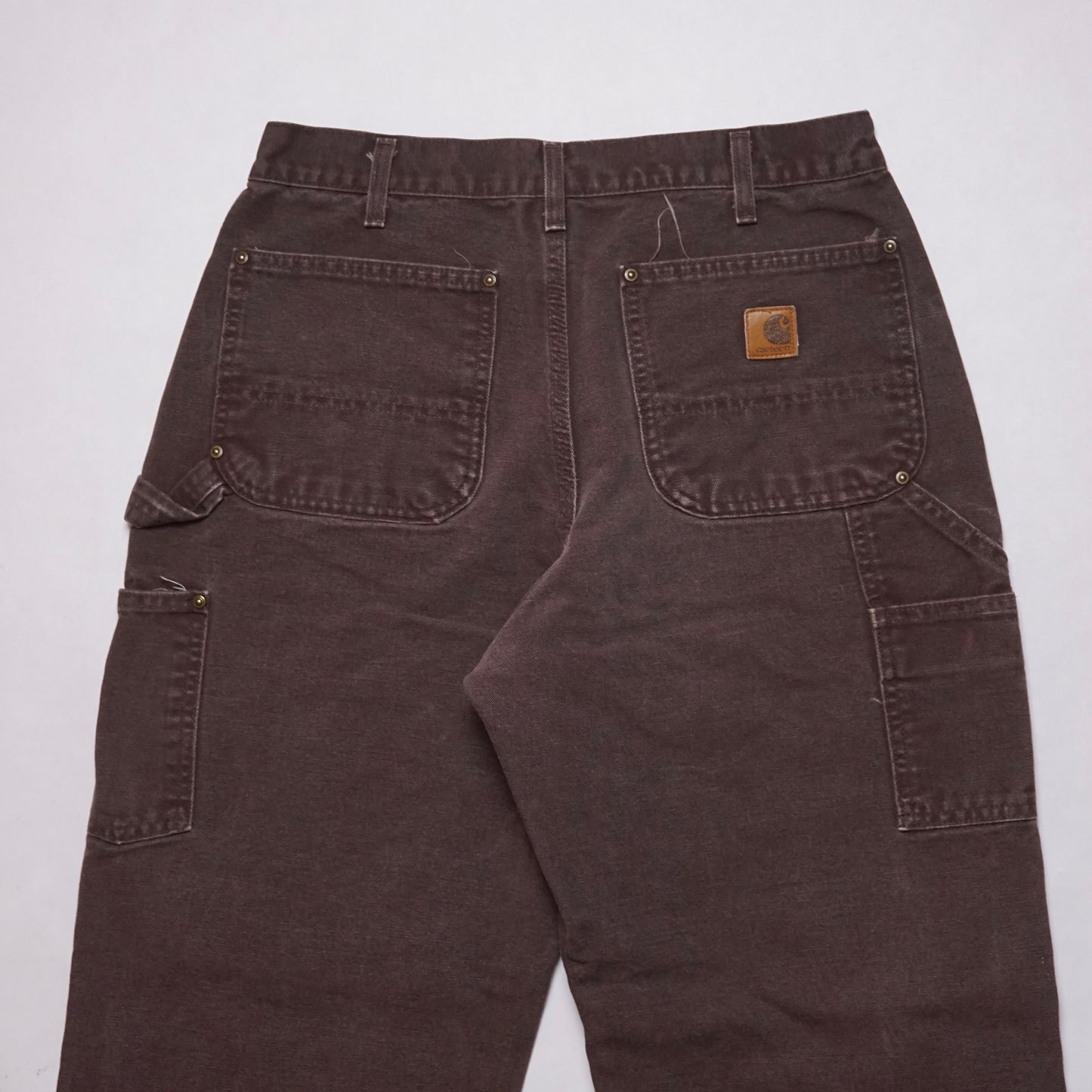 2000s Carhartt Double Knee "Brown" Size: 31W/32L