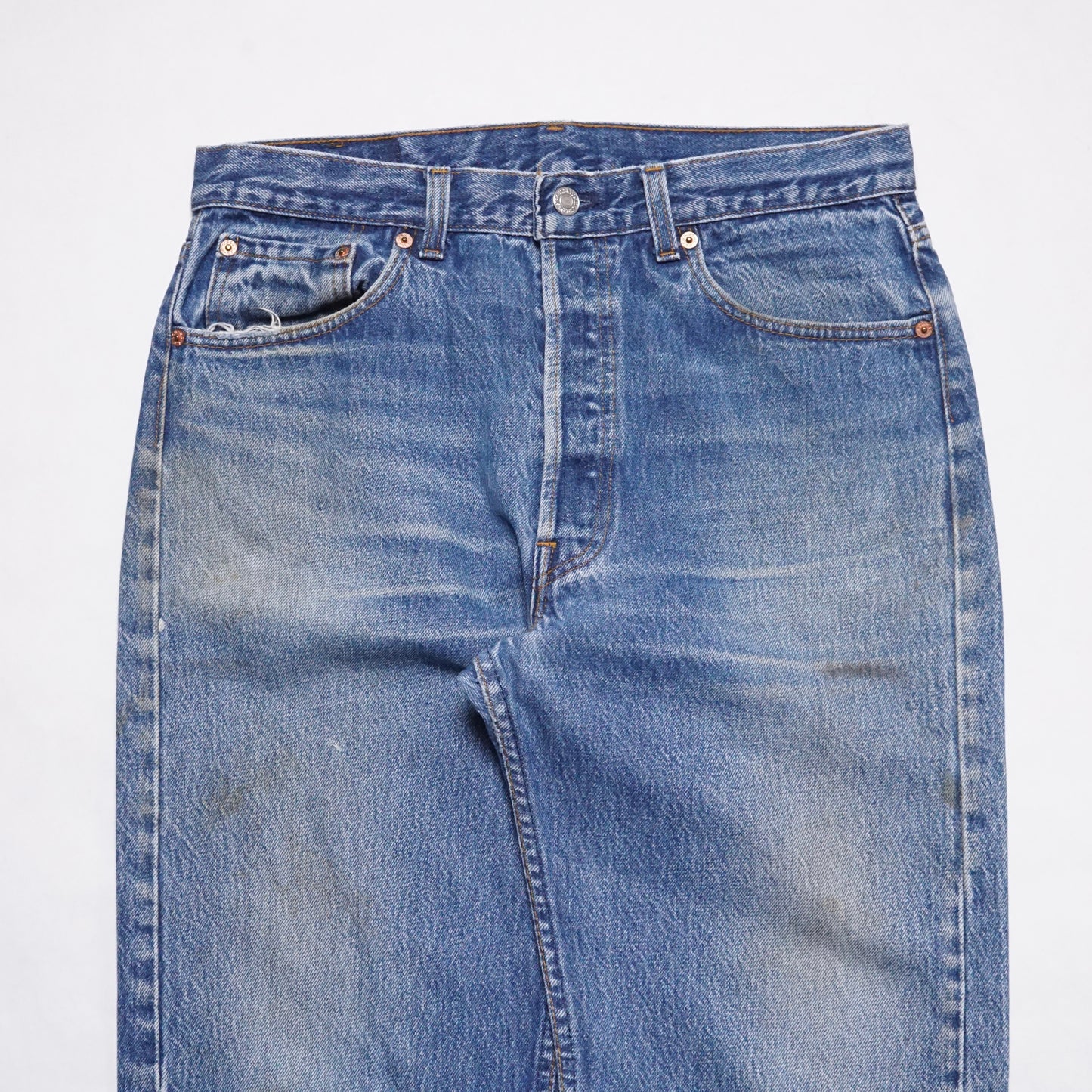 1980s Levi 501 "Sand" Size: 32W/30L