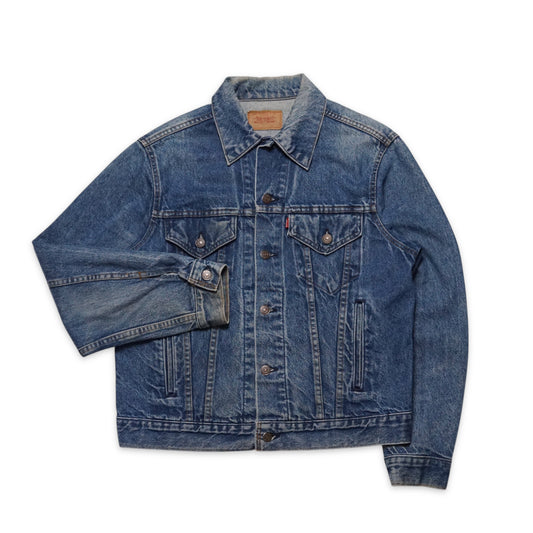 1980s Levi Type 3 Denim Jacket "Stone" Size: M