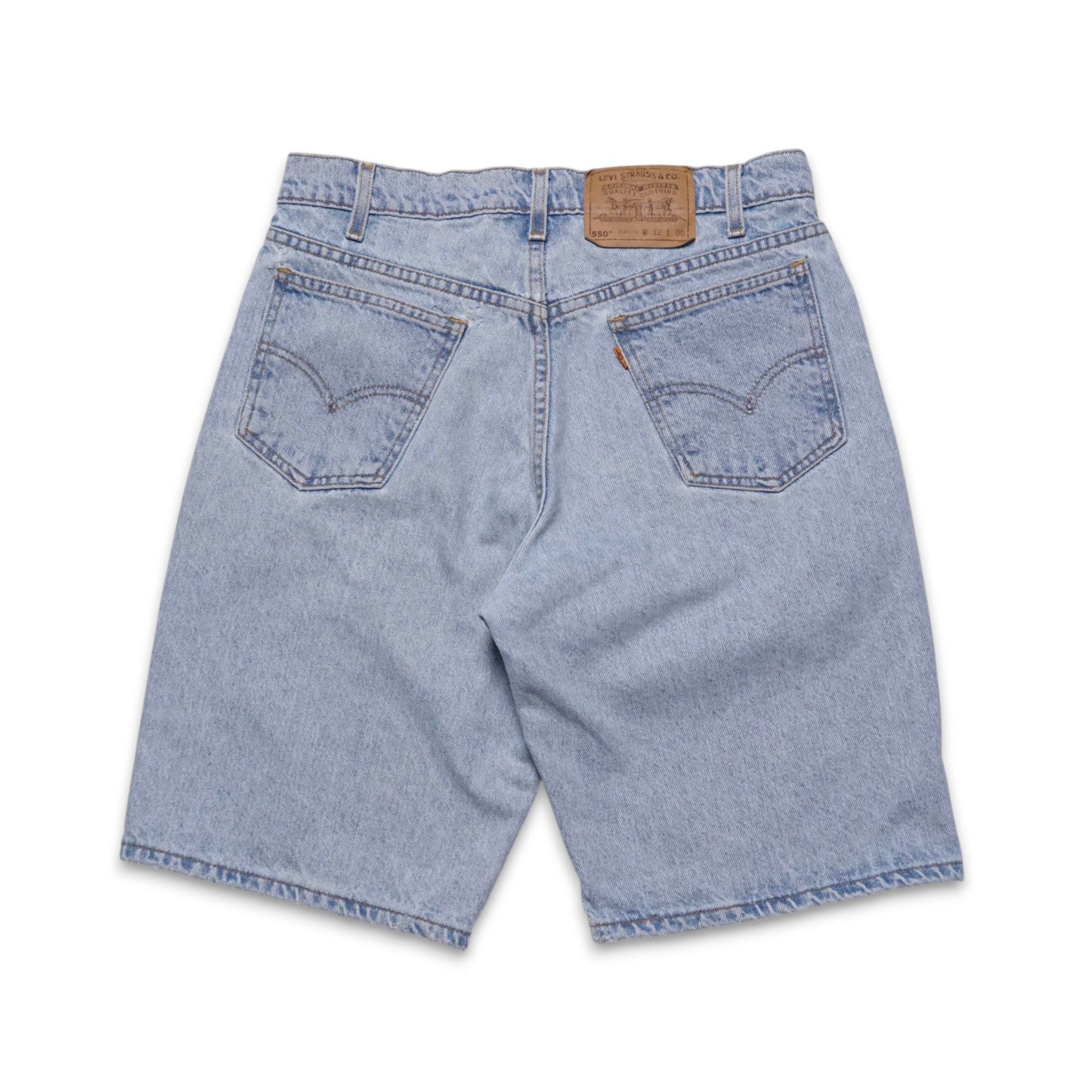 1990s Levi 550 Orange Tab Short Size: 31W