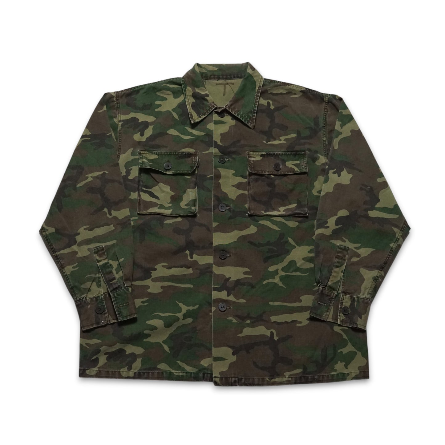 1980s Hunting Over Shirt "Camo" Size: L/XL