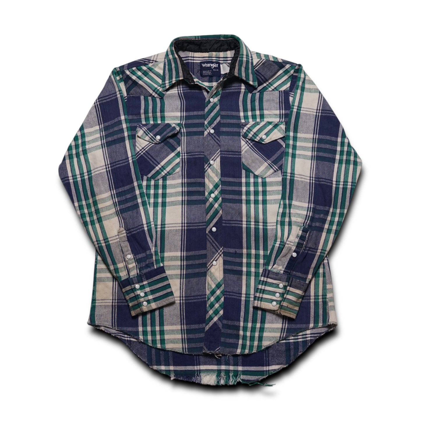 1990s Wrangler Cotton Flannel Size: L