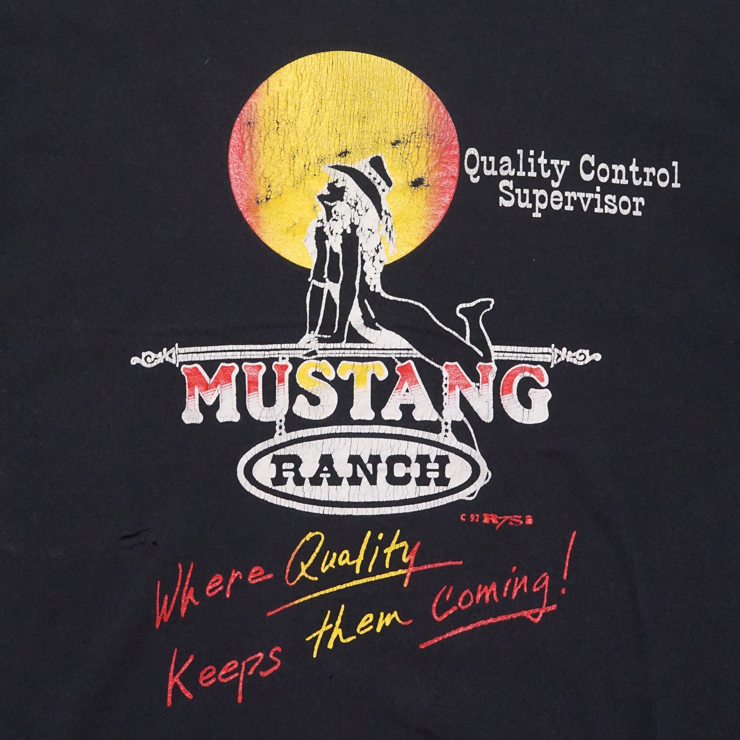 2000s Mustang Ranch "Faded" Size: M