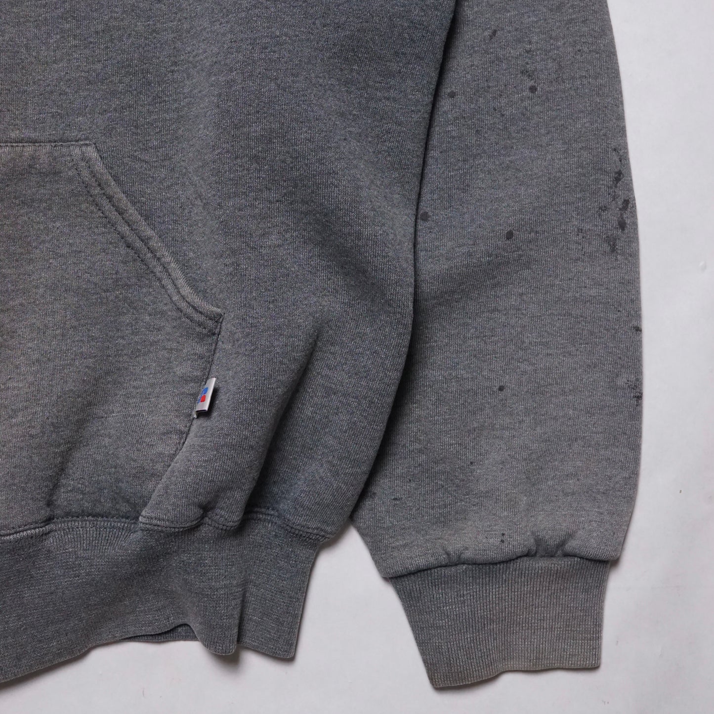 2000s Russell Athletic Zip Up "Grey" Size: L/XL