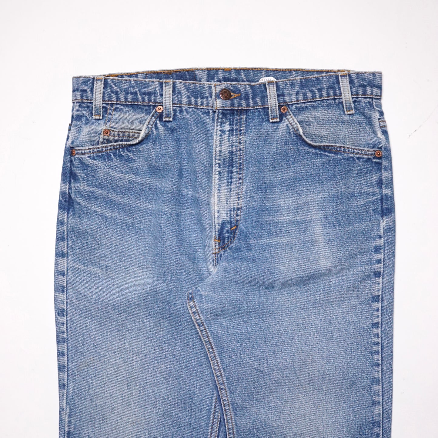 1990s Levi 517 Orange Tab "Distressed" Size: 35W/29L