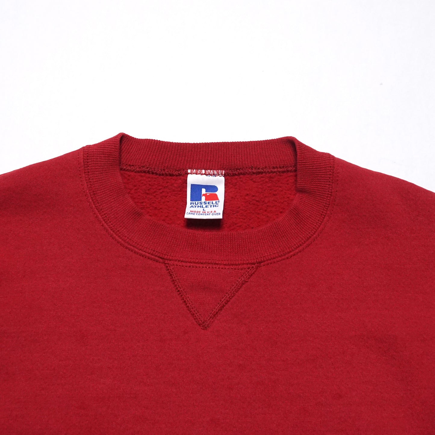 1990s Russell Athletic Sweatshirt "Red" Size: M/L