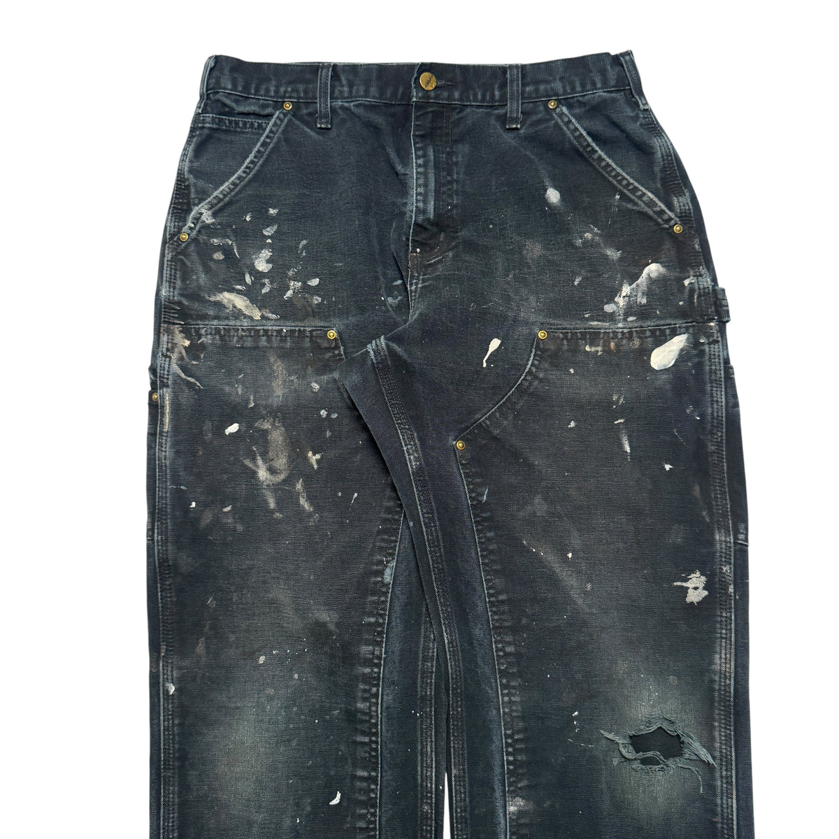 2000s Carhartt Double Knee "Paint Splatter" Size: 32W/29L