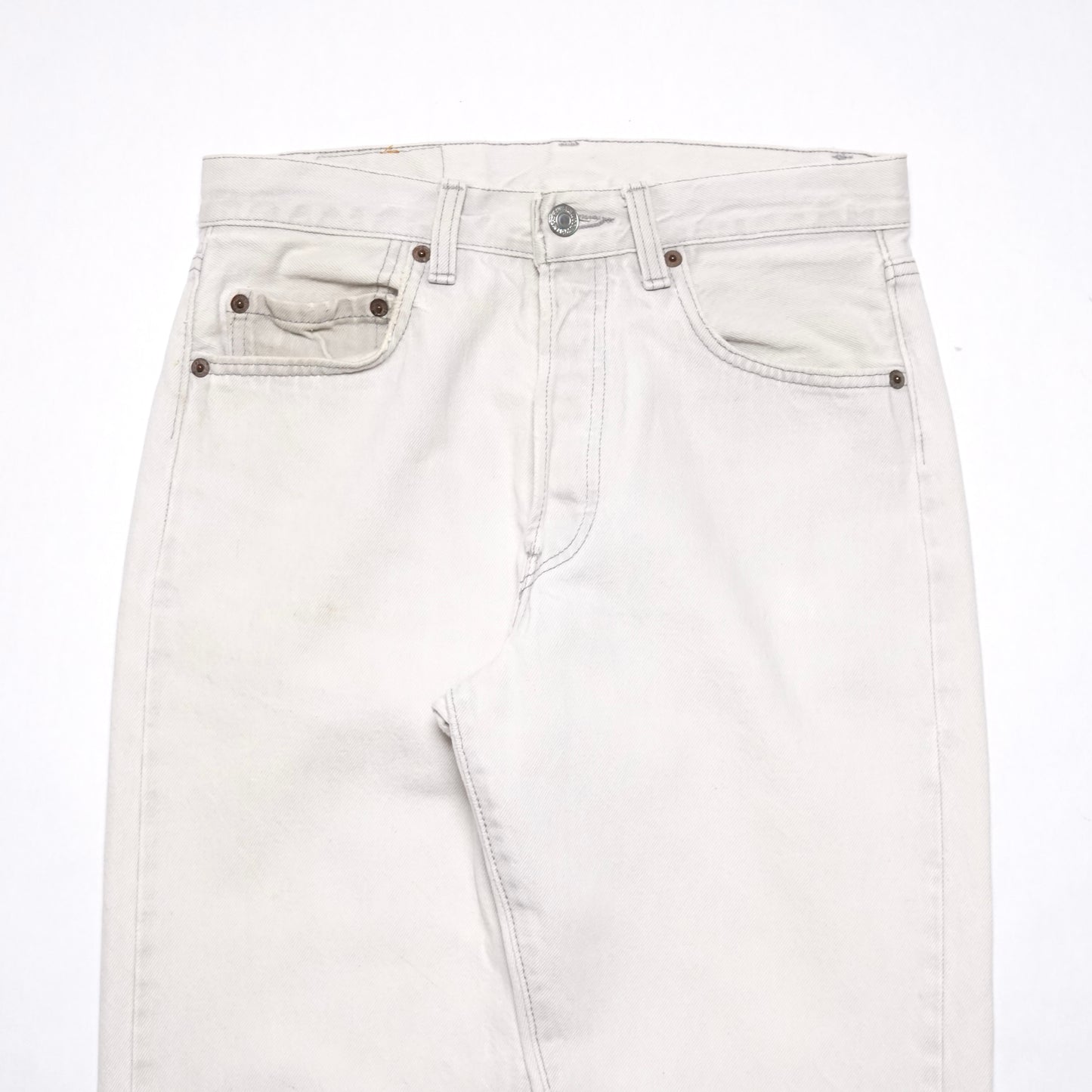 1980s Levi 501 "Grey" Size: 28W/30L